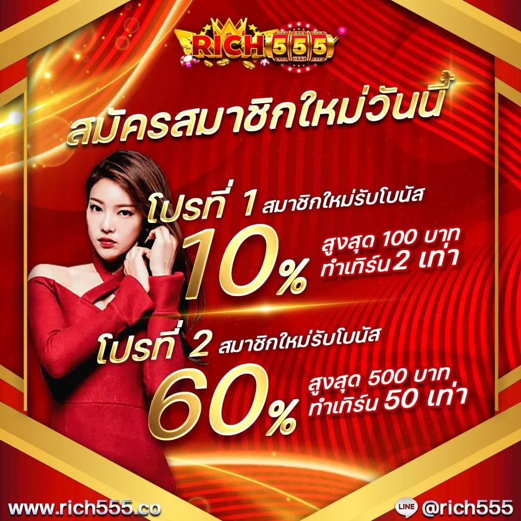 สล็อตแตกง่าย RICH555 เกมยอดนิยม RTP สูง
